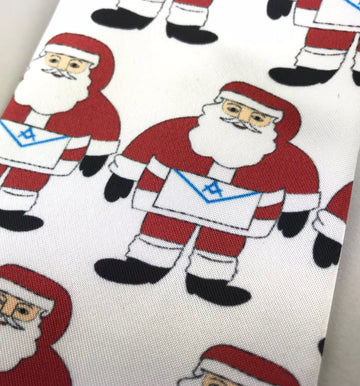Masonic Sant's Claus Freemasons Tie Unique_Regalia